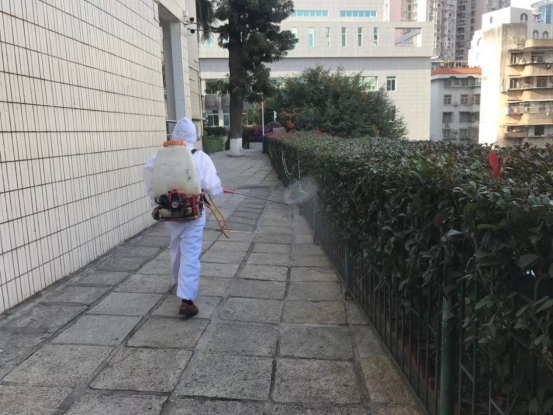 面对新型冠状病毒，南强物业沉着应对不松懈