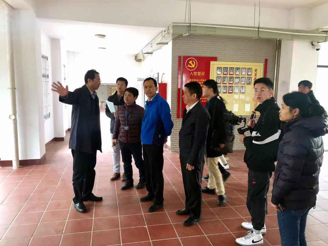 集团领导检查翔安校区“一站式”学生社区综合育人平台
