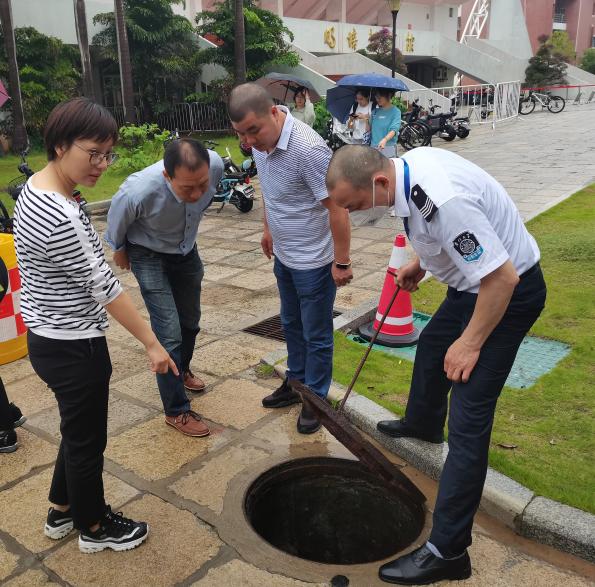 扎实做好防汛工作，助力校园安全度汛