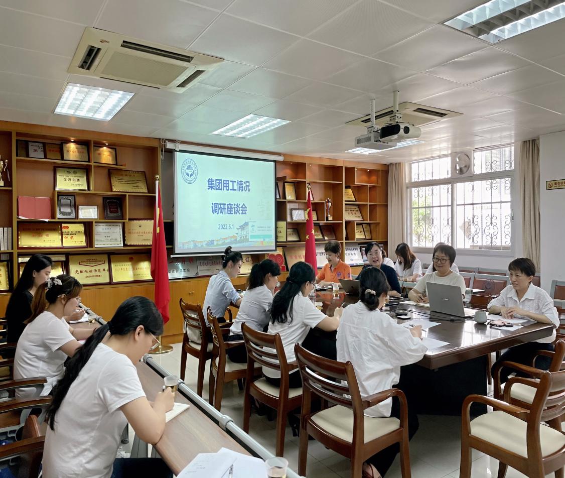 人力资源部组织召开集团用工情况调研座谈会
