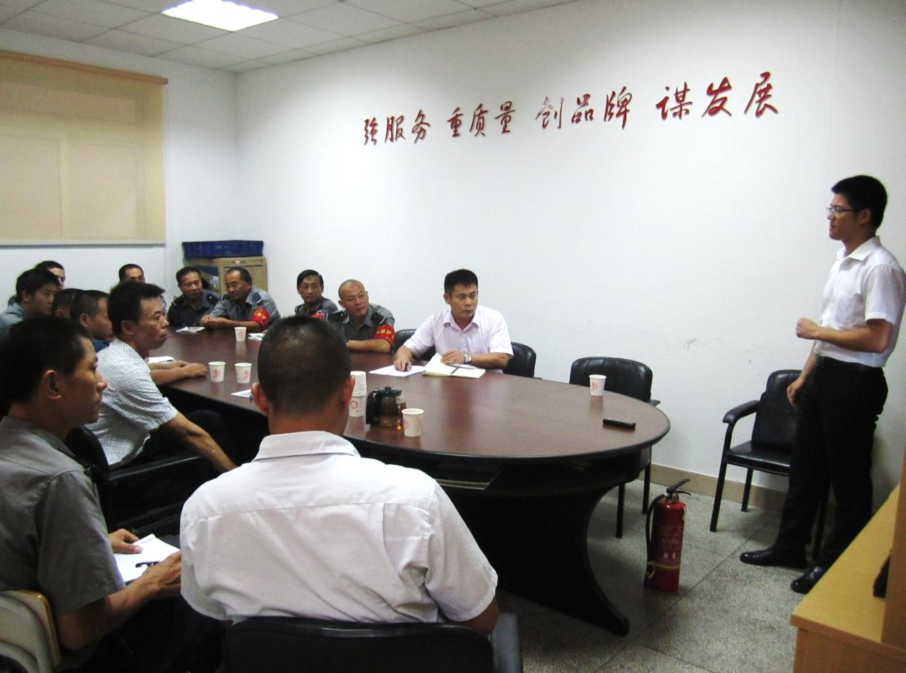 预防为主  全面考虑  分工协作  防患未然——记南强物业维序员消防知识培训工作